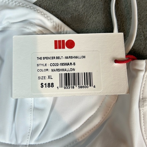 SOLID & STRIPED White One-Piece Swimsuit marshmallow. ordr209 - Picture 2 of 11